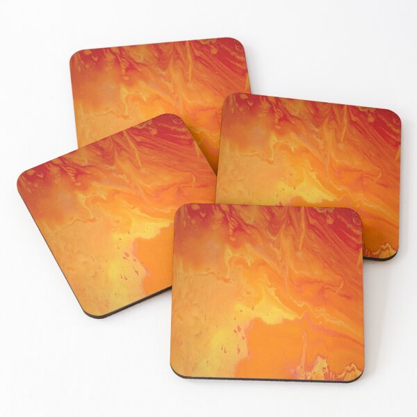 Item preview, Flames Orange and red abstract  designed and sold by raacheelmae.