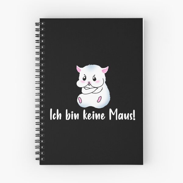 Item preview, I'm Not A Mouse In German A Grey Hamster With An Angry Facial Expression designed and sold by Paulina Vanlife.
