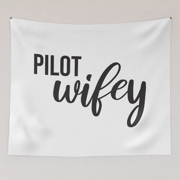 Item preview, Pilot Wifey designed and sold by SandyCorinne.