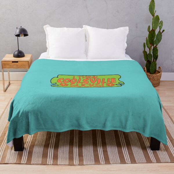 I Think Coolsville Sucks! Throw Blanket