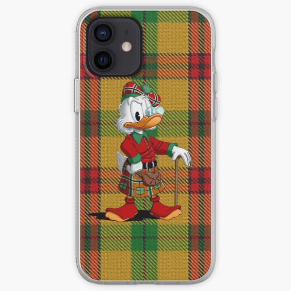 Tartan of Scrooge McDuck / MacDuck Clan iPhone Soft Case