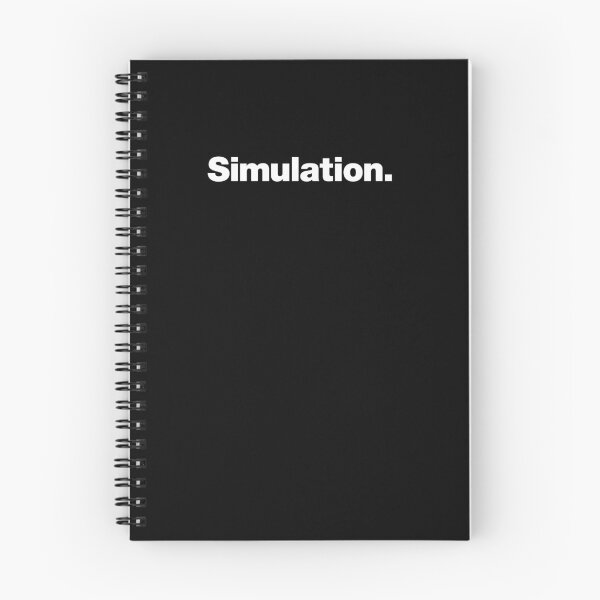 Item preview, Simulation (white) designed and sold by dudethecreator.