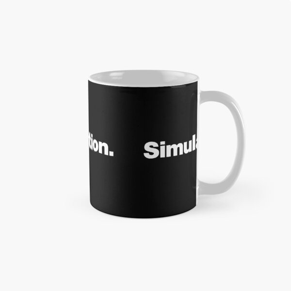 Item preview, Simulation (white) designed and sold by dudethecreator.