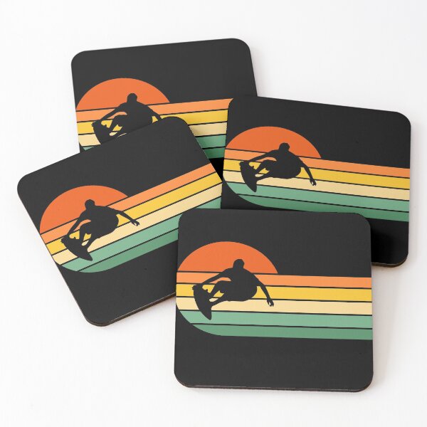 Item preview, Surfer, Surfing, Free Surfing, Manoeuvres, Retro, Vintage Sunset  designed and sold by JellyBeenzz.