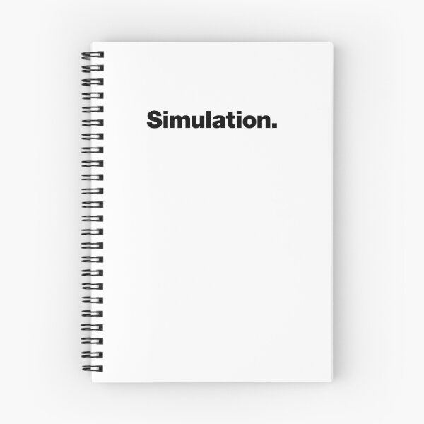 Item preview, Simulation (black) designed and sold by dudethecreator.