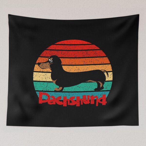 Item preview, dachshund dog vintage designed and sold by Drahmed.