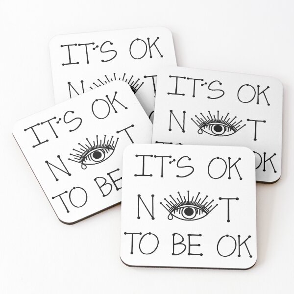 Item preview, IT'S OK NOT TO BE OK designed and sold by TiendaGEEK.