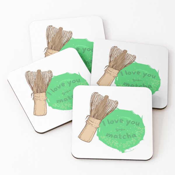 Item preview, I Love you so Matcha | Green Tea designed and sold by CozyMarket.
