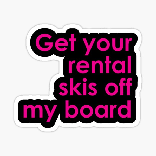 in groß 6 Stück Snowboard Franz ISENSEVEN Kult Sticker Isen 