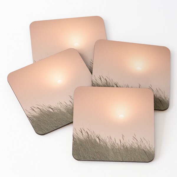 Item preview, Sunrise and Fog at the beach designed and sold by StencilMyst ..