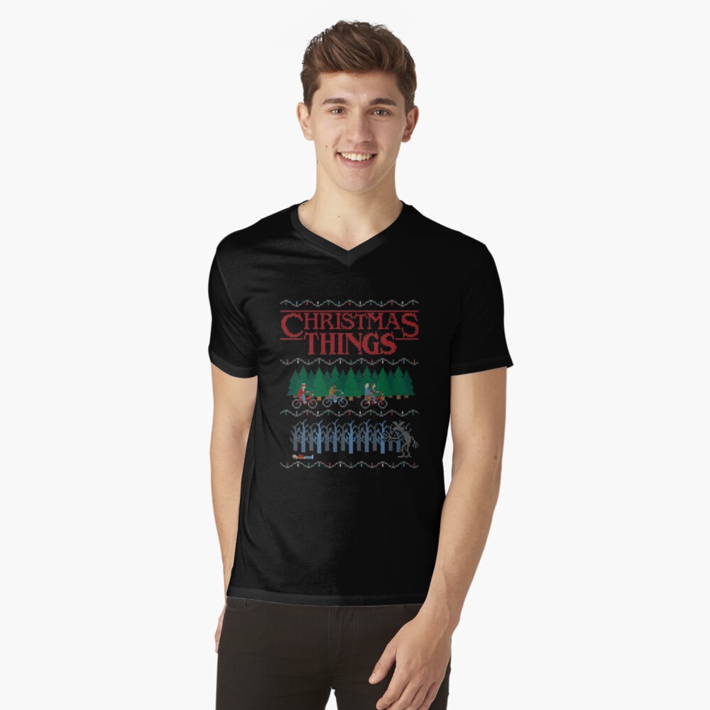 Item preview, V-Neck T-Shirt designed and sold by TekknoOutfits.