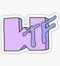 WTF Sticker