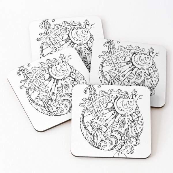 Item preview, Colour Your Own Doodle Design designed and sold by Mind2Line.