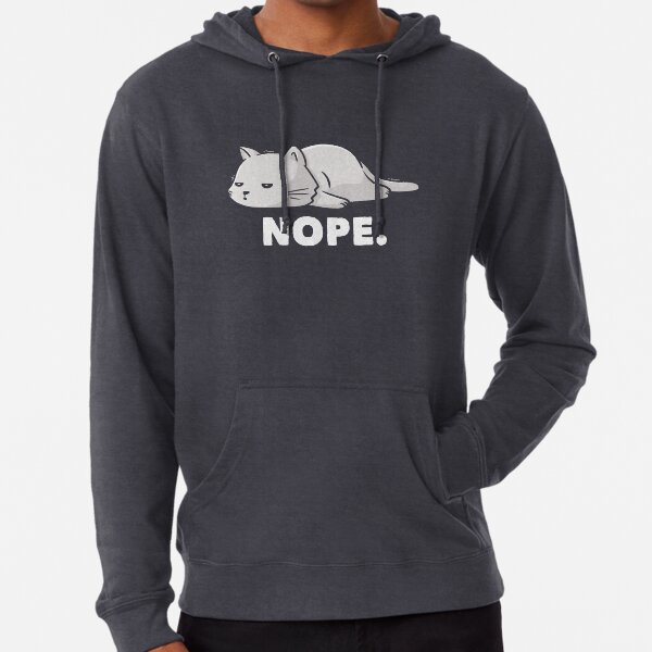 Cat not today hoodie store