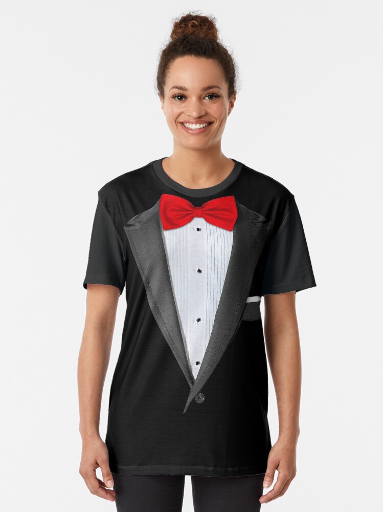 t shirt that looks like a tuxedo