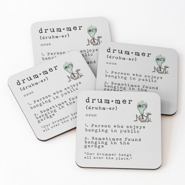 Item preview, Funny Definition | Drummer | Dark Humor | Zombie Drummer | TM11 designed and sold by triciakitty.