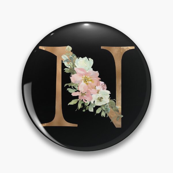 Item preview, Letter N Monogram designed and sold by WisdomInspired.