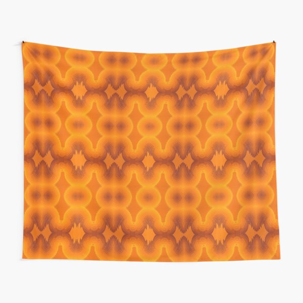Vintage 70's Pattern Tapestry
