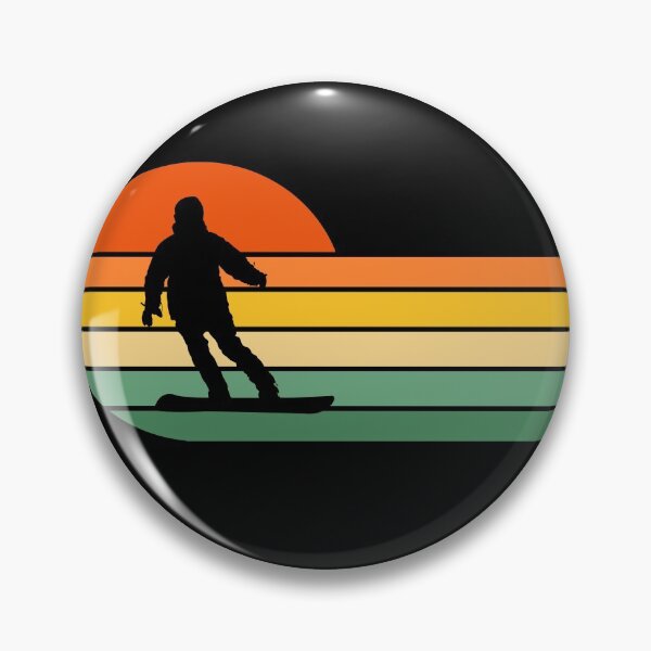 Item preview, Snowboarder, Snowboarding, Freestyle, Tricks, Retro, Vintage Sunset #2 designed and sold by JellyBeenzz.
