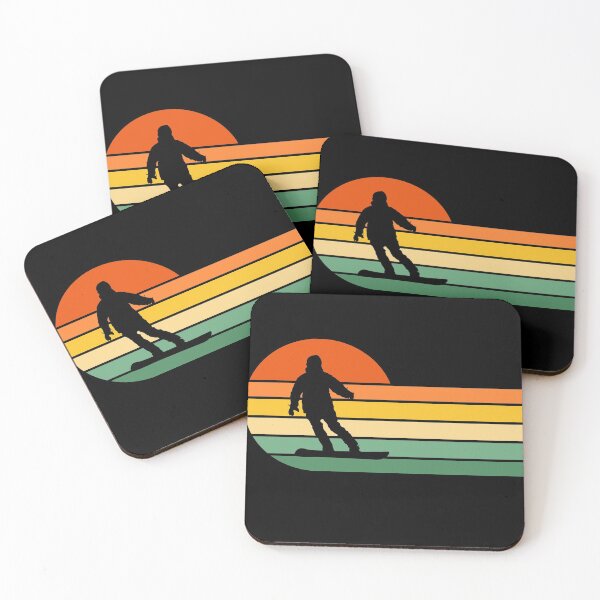 Item preview, Snowboarder, Snowboarding, Freestyle, Tricks, Retro, Vintage Sunset #2 designed and sold by JellyBeenzz.