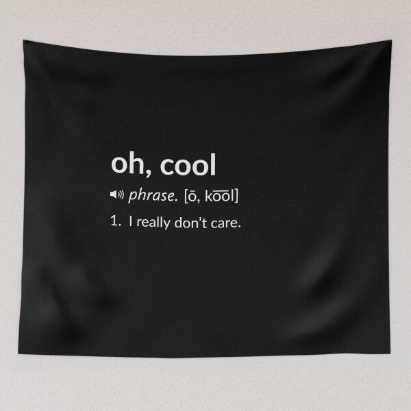 Item preview, Funny Definition: Oh, Cool designed and sold by T-ShirtGuy.