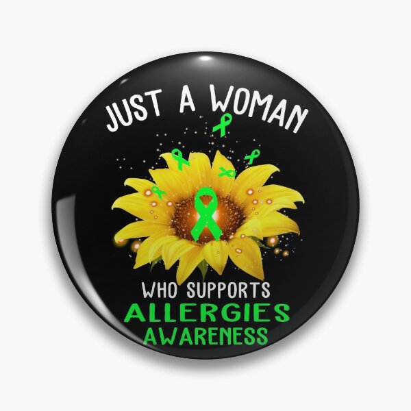 Item preview, Just A Woman Who Supports Allergies Awareness designed and sold by KirstybShop.