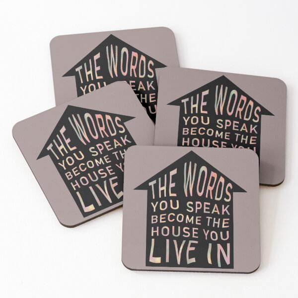 Item preview, The Words You Speak Become the House You Live In designed and sold by bcairo.