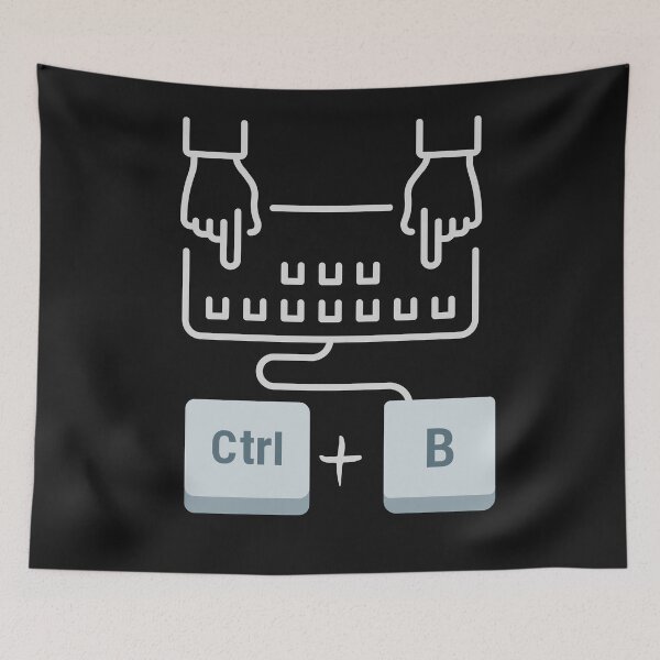 Item preview, IT Keyboard Shortcuts: Bold! designed and sold by Nancyanna.