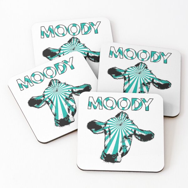 Item preview, Moody Cow Christmas Teal Edition designed and sold by foramelie.