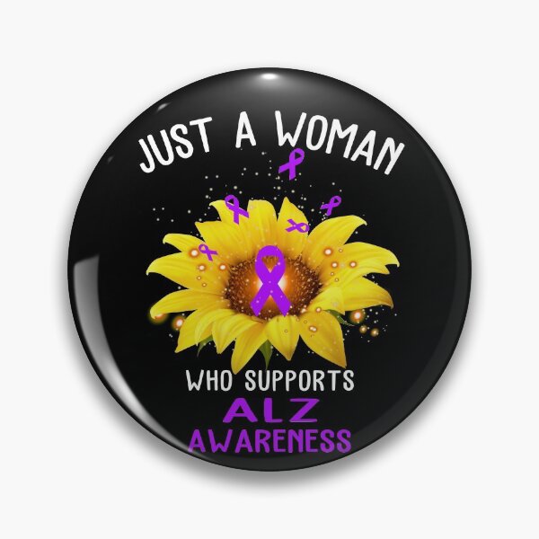 Item preview, Just A Woman Who Supports ALZ Awareness designed and sold by KirstybShop.