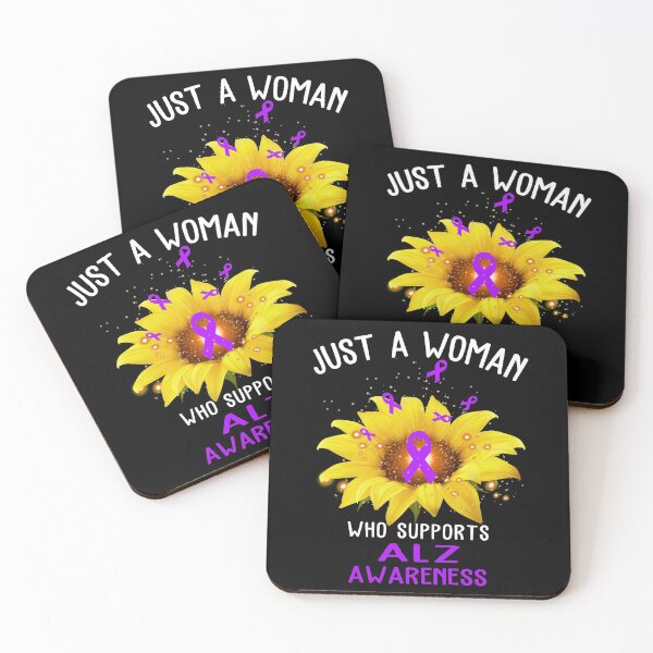 Item preview, Just A Woman Who Supports ALZ Awareness designed and sold by KirstybShop.