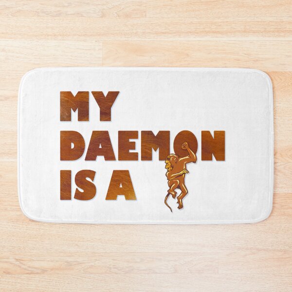 Item preview, MY DAEMON IS A GOLDEN MONKEY designed and sold by thebowtrucklesh.