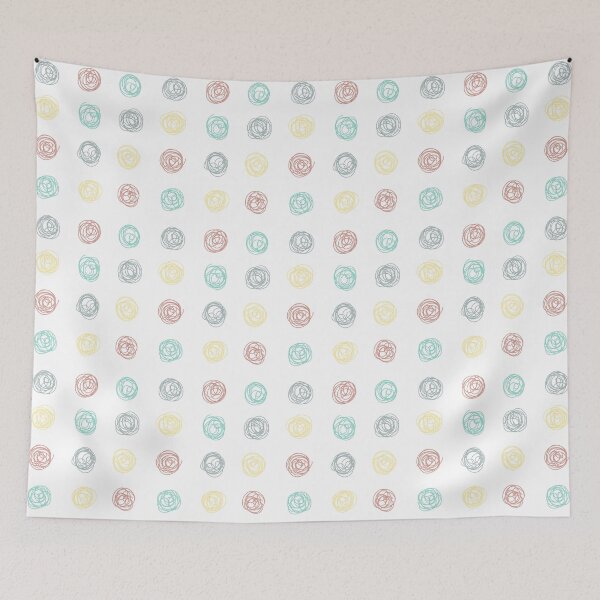 Item preview, Childish scribbled circles designed and sold by darcy boutique.