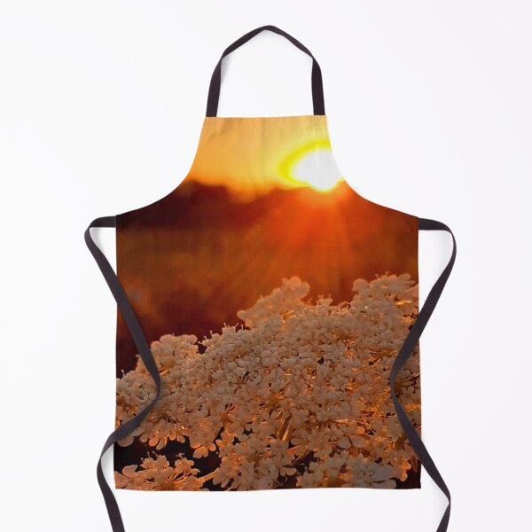 Item preview, Yarrow in the Sunset | Evening Sky in Lower Franconia | Summer Nature Photography designed and sold by KristinasPhotos.