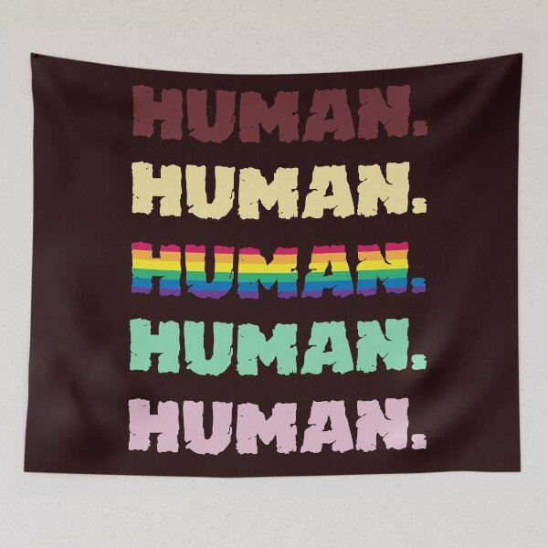 Item preview, human, multi flags and colors  gift for your loved ones - colorful illustration designed and sold by OMCreative.
