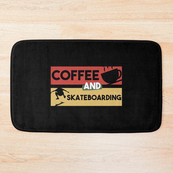 Artikelvorschau, Kaffee und Skateboarding - Geschenk für Kaffee-Süchtigen, Geschenk für Skateboard-Liebhaber entworfen und verkauft von MrElgo.
