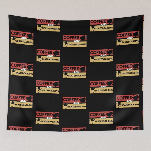 Item preview, Coffee And Skateboarding - Gift For Coffee Addict , Gift For Skateboarding Lover designed and sold by MrElgo.