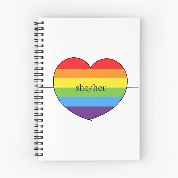 Item preview, she/her rainbow with arrow designed and sold by goosegabrielle.