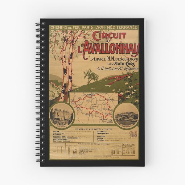Item preview, retro classic PLM Avallonais poster designed and sold by CorasPosters.