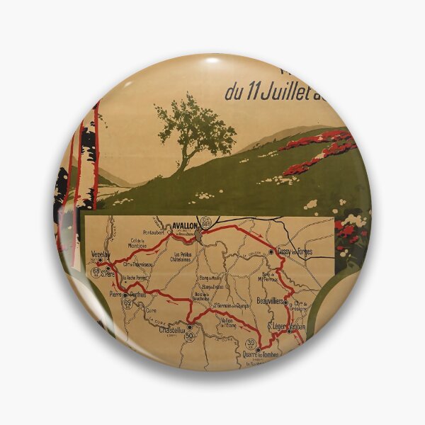 Item preview, retro classic PLM Avallonais poster designed and sold by CorasPosters.