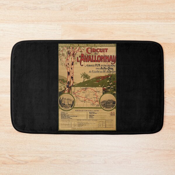 Item preview, retro classic PLM Avallonais poster designed and sold by CorasPosters.