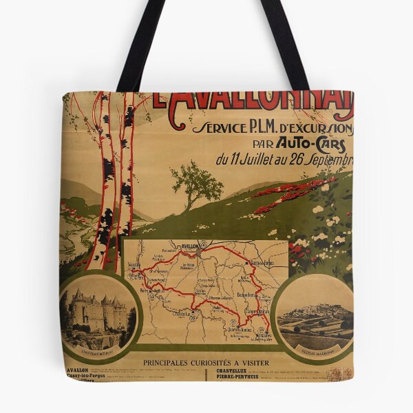 Item preview, retro classic PLM Avallonais poster designed and sold by CorasPosters.