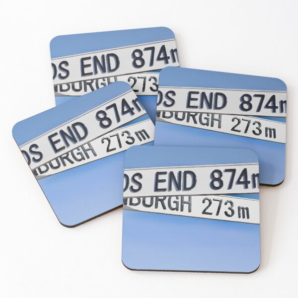 Item preview, Lands End Sign at John O'Groats, Scotland designed and sold by HHLifestyleTrav.