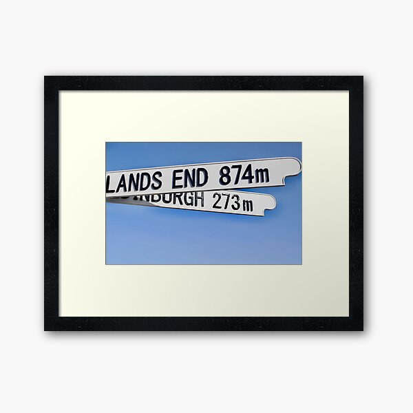 Item preview, Lands End Sign at John O'Groats, Scotland designed and sold by HHLifestyleTrav.
