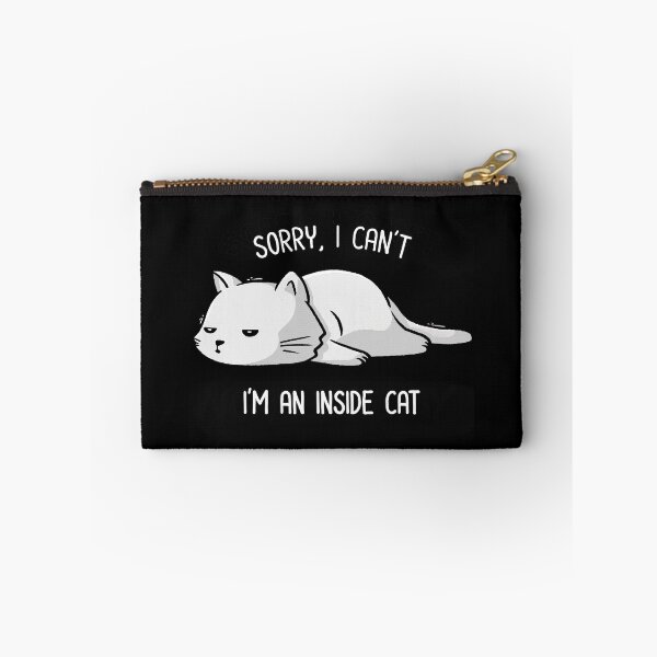 Item preview, Sorry I Can’t, I’m An Inside Cat Funny Cute Lazy Cat Gift designed and sold by EduEly.