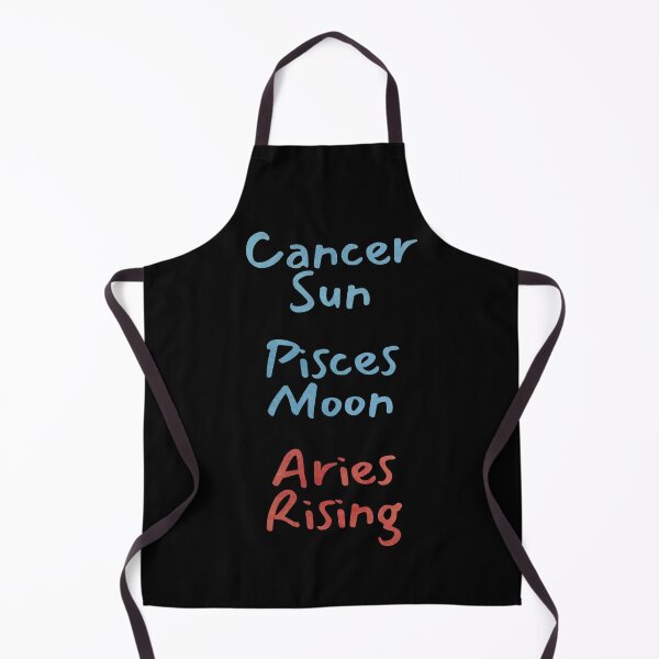 Item preview, Cancer Sun Pisces Moon Aries Rising Text designed and sold by leomooncreates.