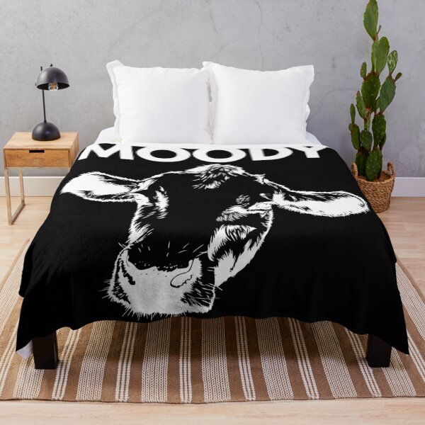 Item preview, Moody Cow in White designed and sold by foramelie.