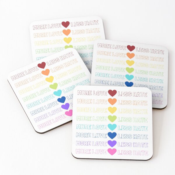 Item preview, More love, less hate designed and sold by GionaSophia.