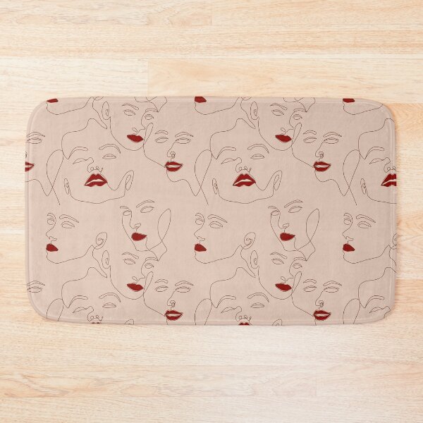 Item preview, Beautiful Faces in Continuous Lineart  designed and sold by dyesandpigments.
