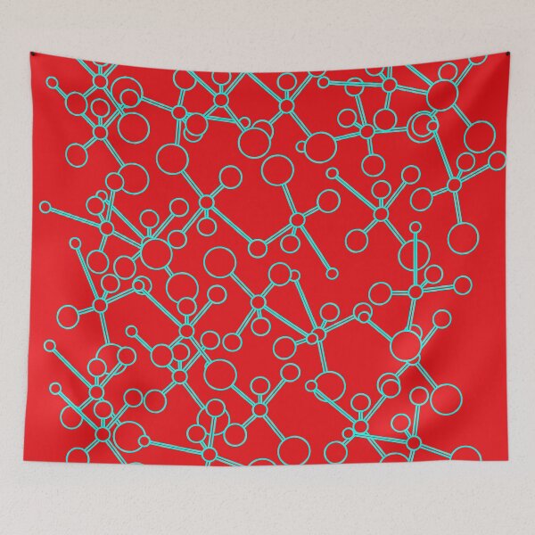 Item preview, mid century modern science inspired design designed and sold by pauloneill-art.